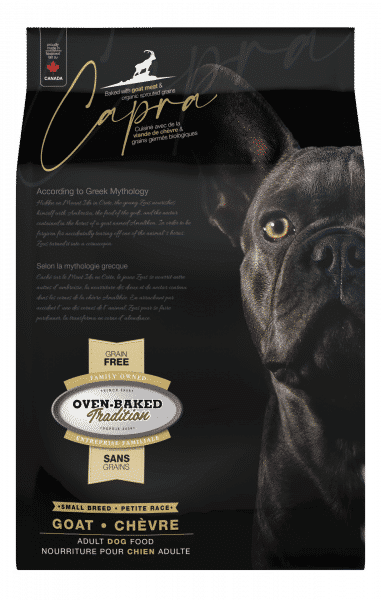 NOURRITURE SANS GRAINS POUR CHIEN ADULTE PETITE RACE – CHÈVRE