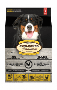 Nourriture pour chien adulte grande race au poulet Oven-Baked Tradition
