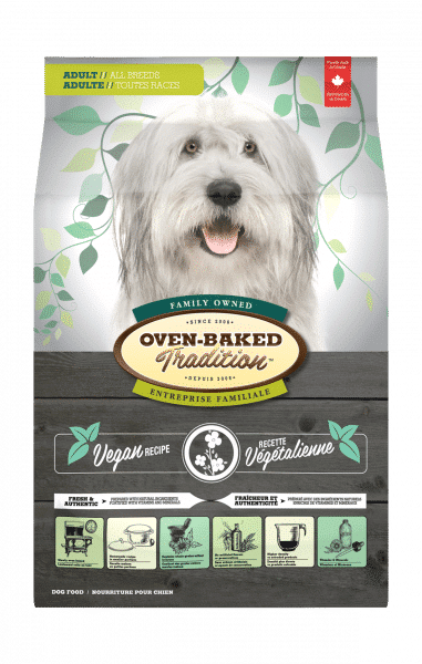 Nourriture végétalienne pour chien adulte toutes races hypoallergénique