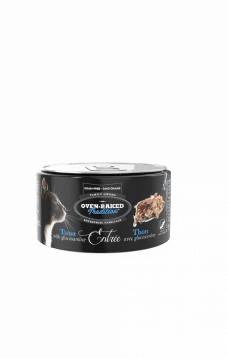 Entrée hypoallergénique sans grains pour chat au thon avec glucosamine – Oven-Baked Tradition.