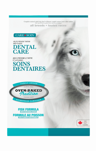 Nourriture soins dentaires hypoallergénique pour chien toutes races au poisson