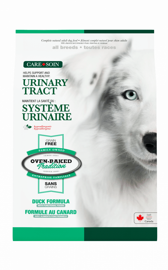 Urinary tract grain-free dog food for adult dogs