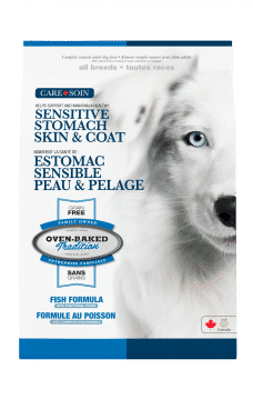 Nourriture pour chien toutes races estomac sensible au poisson hypoallergénique