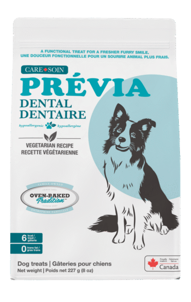 Prévia Dentaire gâteries végétariennes pour chien Oven-Baked Tradition